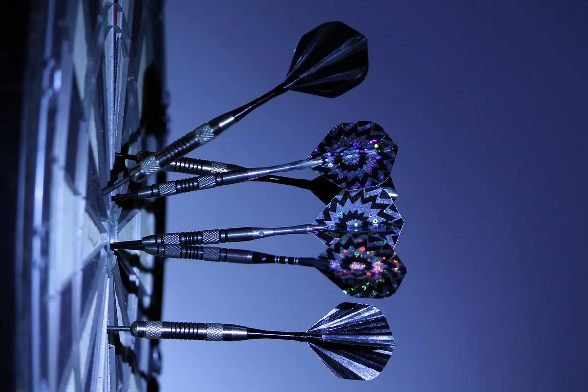 darts, dartboard, game, sports, target, hit, precision, target, target, target, target, target