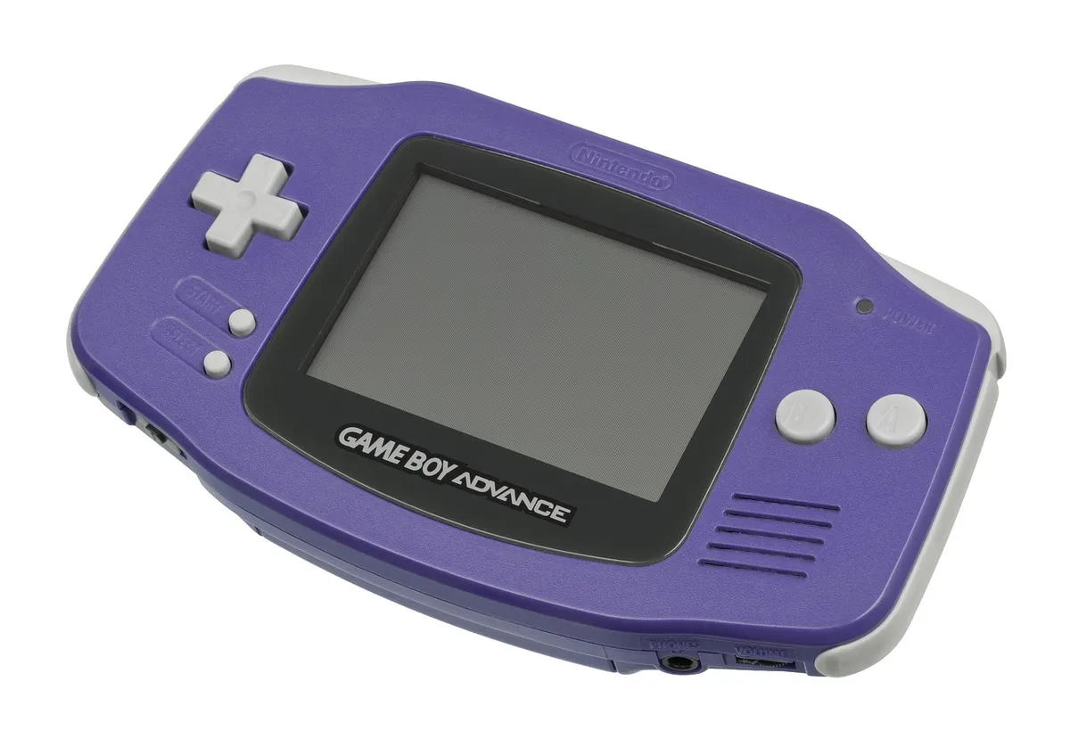 video game console, video game, play, toy, computer game, device, entertainment, electronics, fun, nintendo, game, boy, advance, purple, fl, video game, nintend